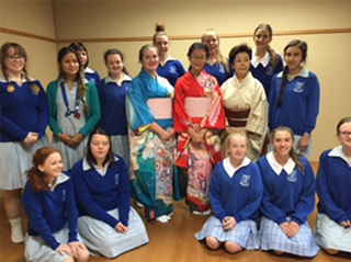 Short-Term Exchange Students from St Margaret Mary’s College